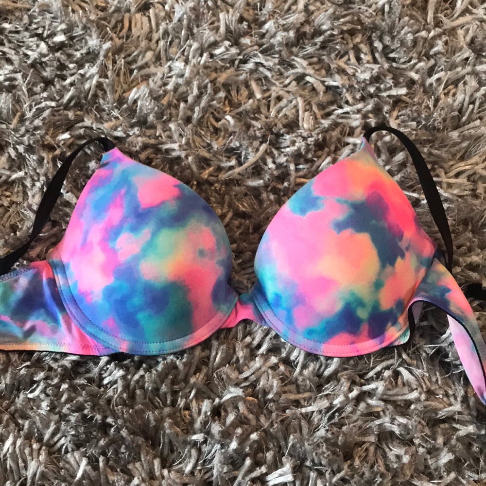 Pink bra